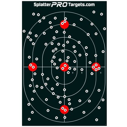 Splatter PRO 12×18 Large Bullseye Target