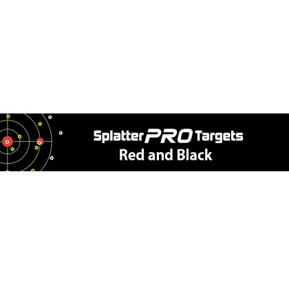 Red and Black Shooting Targets