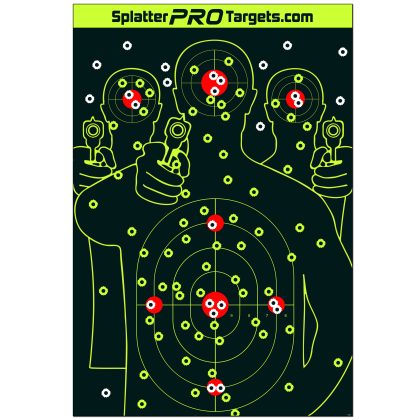 Splatter pro 12x18 Multi Silhouette Target