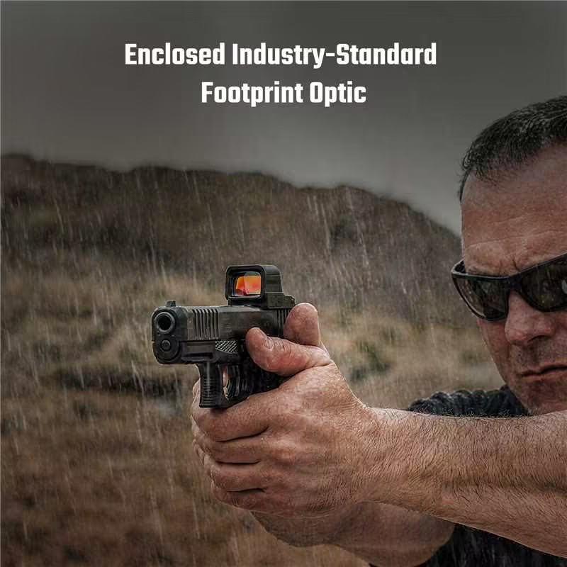 Osight XE AMRS Enclosed Red Dot Sight with Ruggedized Miniature Reflex Footprint, 2/6+32 MOA Advanced Multi-Reticle System and Side-Loading Battery - Image 2