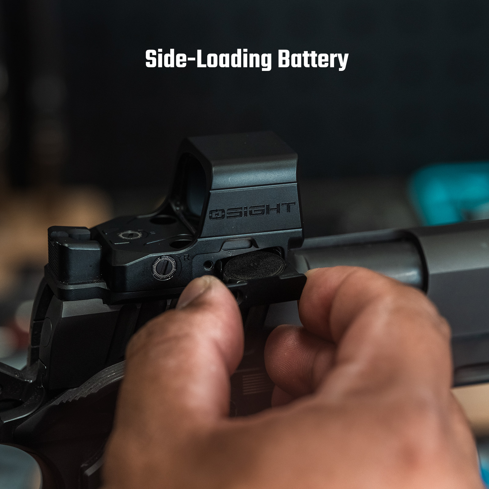 Osight XE AMRS Enclosed Red Dot Sight with Ruggedized Miniature Reflex Footprint, 2/6+32 MOA Advanced Multi-Reticle System and Side-Loading Battery - Image 3